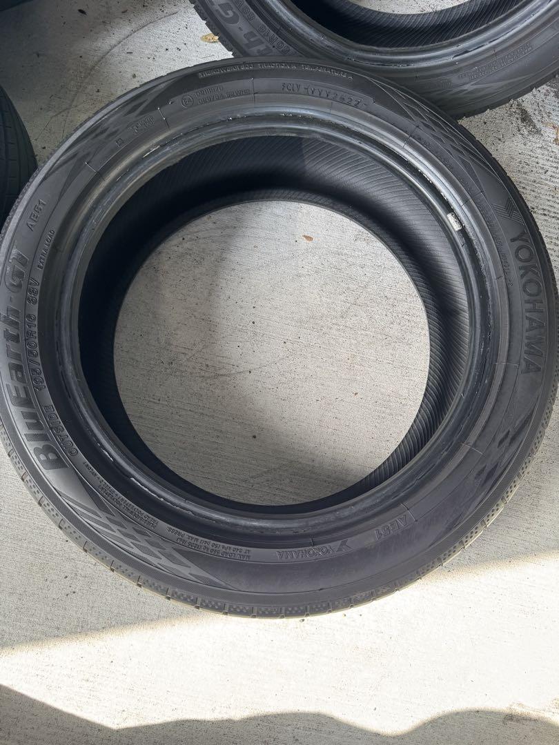 送料込み ヨコハマ ブルーアース GT AE51 195/50R16 4本セット