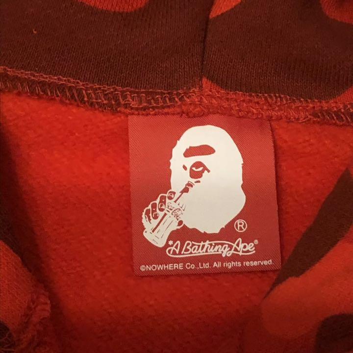 APE x COCA COLA パーカー レディースサイズXS