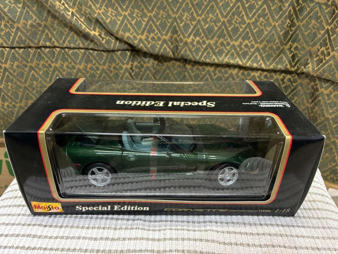 コルベット 1998 C5 稀少色 conv.ミニカー マイスト社製 1/18