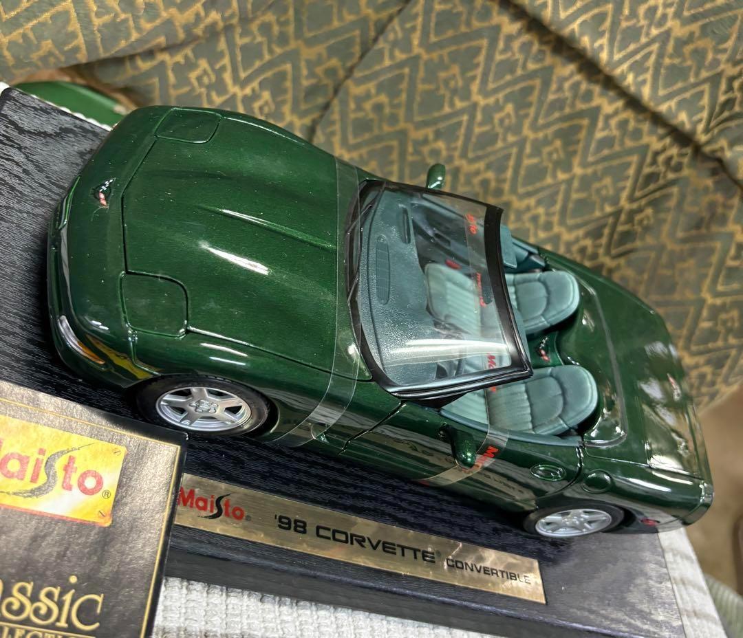 コルベット 1998 C5 稀少色 conv.ミニカー マイスト社製　1/18