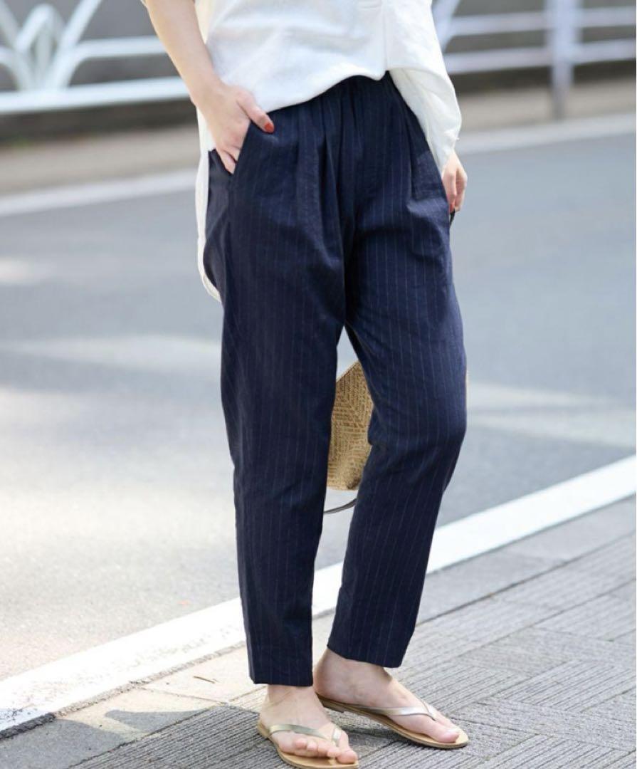 ジャーナルスタンダード ウォッシャブルコットンリネンVISパンツ