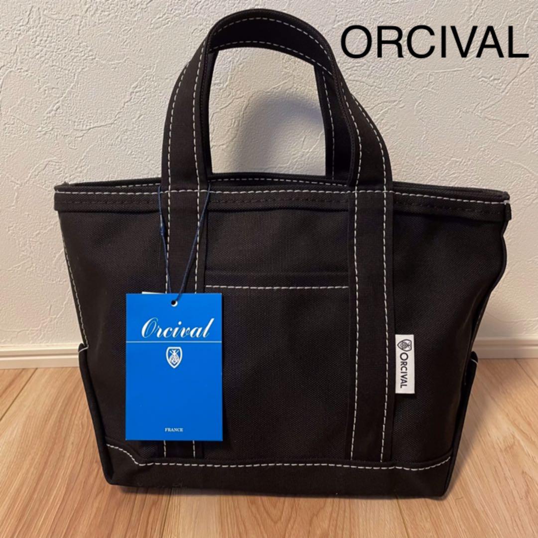 ORCIVAL オーシバル ライトキャンバスステッチトートバッグ 小