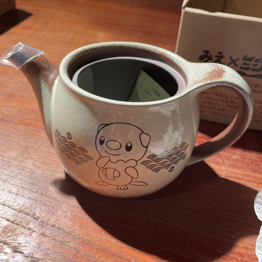 みえ応援ポケモンミジュマルの萬古焼急須ポット