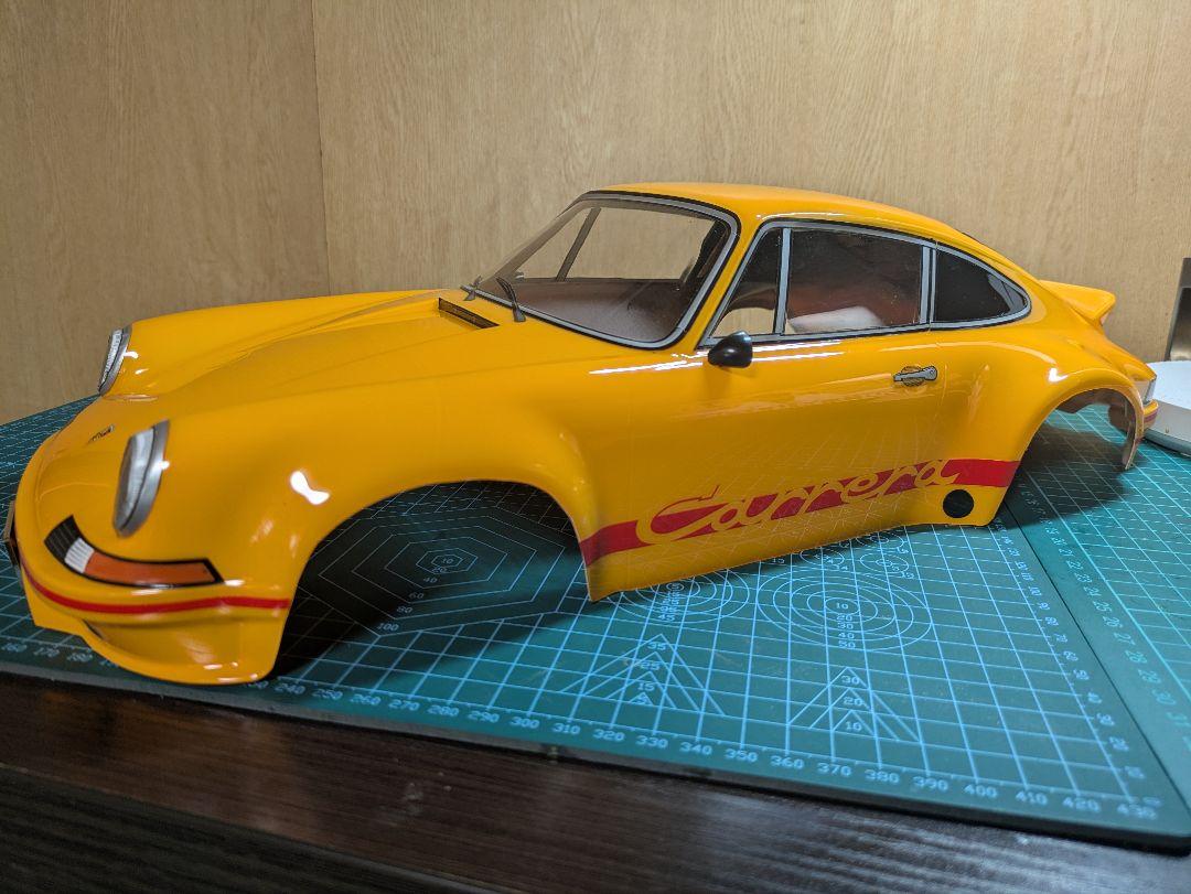 週末限定！！ 1/10TAMIYAポルシェ911カレラRSRラジコンボディ