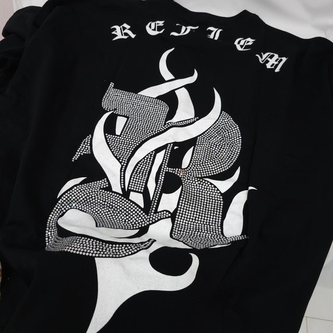 セール】『REFLEM/レフレム』ロゴラインストーンTシャツ（T