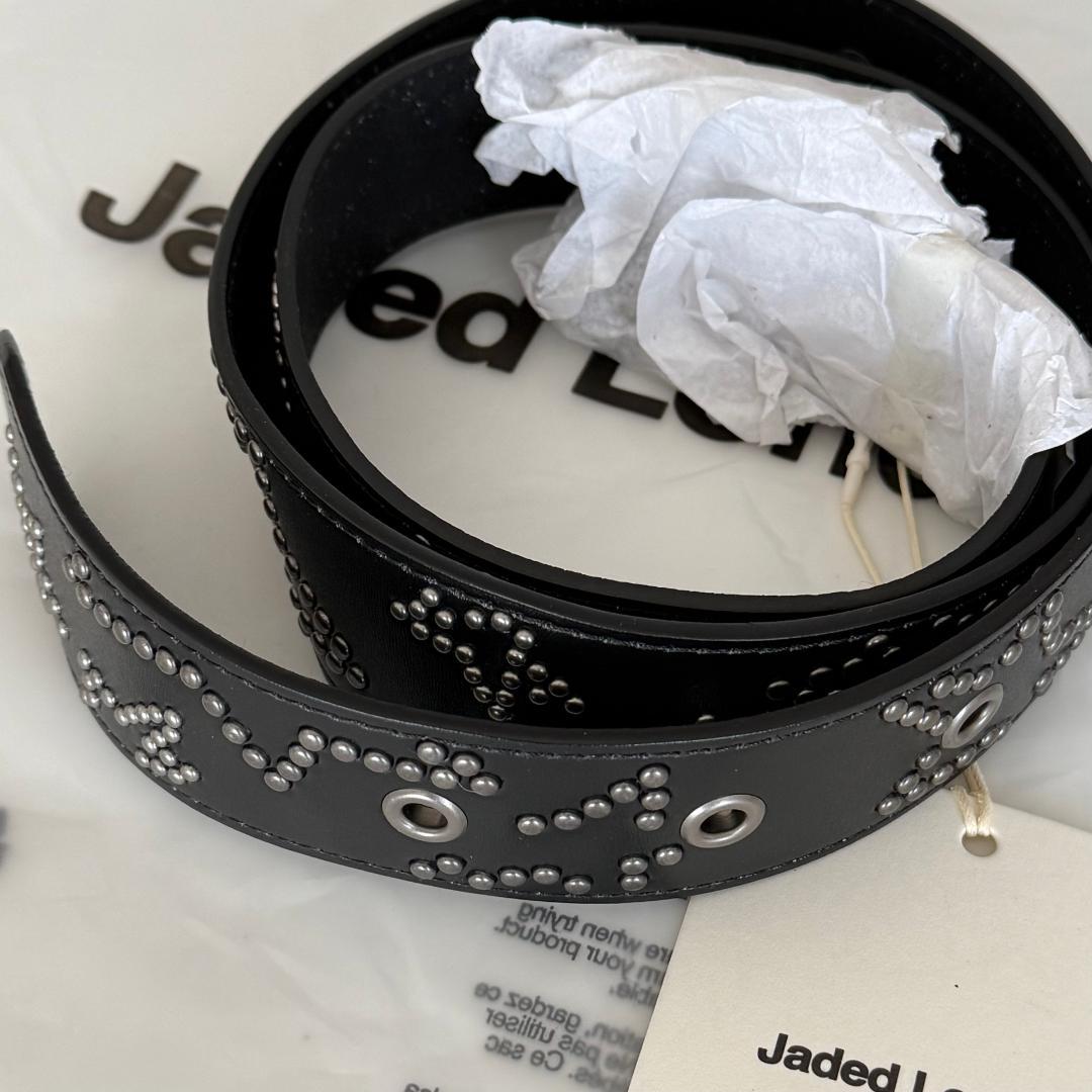 ◆新品◆JADED LONDON スタースタッズ付きブラックベルト