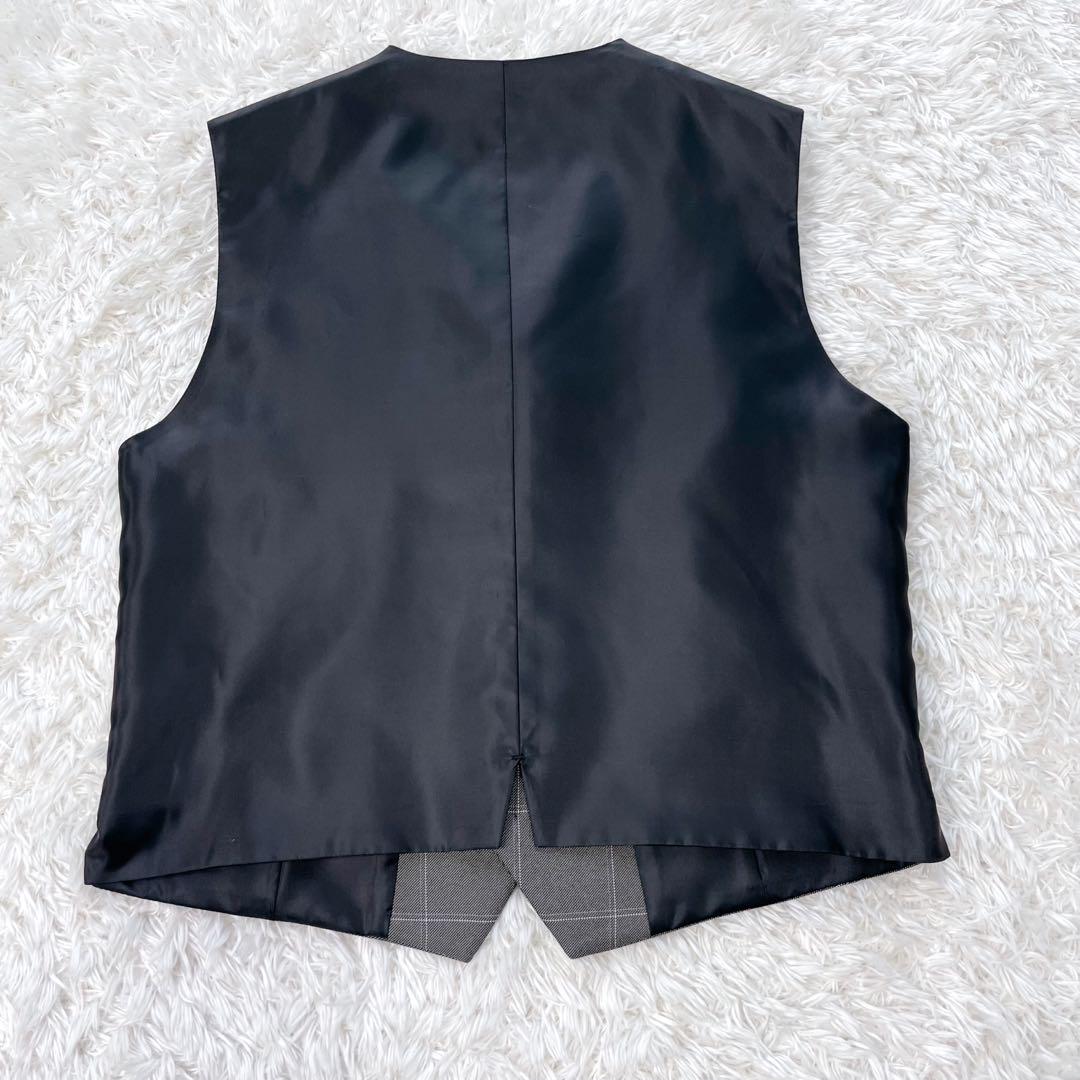 美品✨ワンダーファクトリー 男の子 スーツ 5点セット 150 チェック 卒服