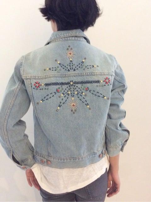 最新入荷商品一覧 | ISABEL MARANT ETOILE刺繍入りGジャンサイズ36 ライトブルー ジャケット・アウター