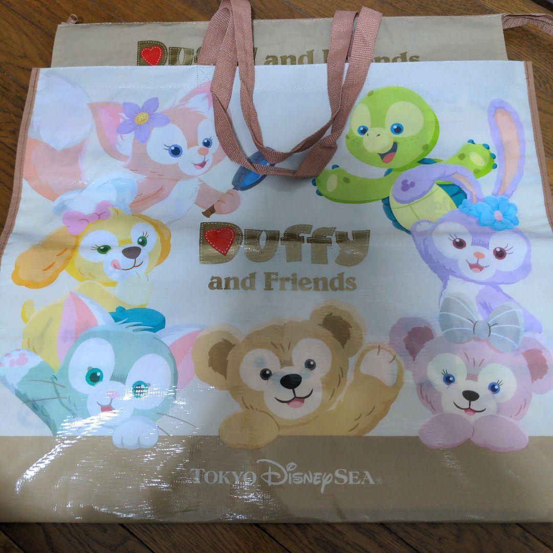 東京ディズニーシー ショッピングバッグ ダッフィー＆フレンズ L