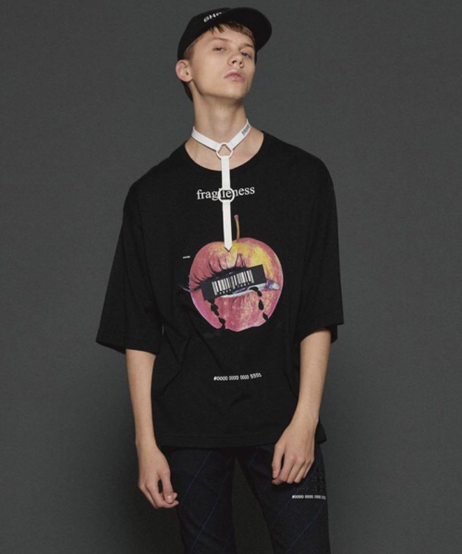 大好き SHAREEF りんご APPLE Tシャツ オーバーサイズ シャリーフ トップス