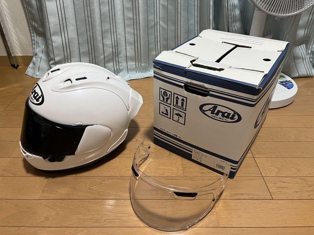 ARAI RX-7X Mサイズ レーシングスポイラー付　内装新品