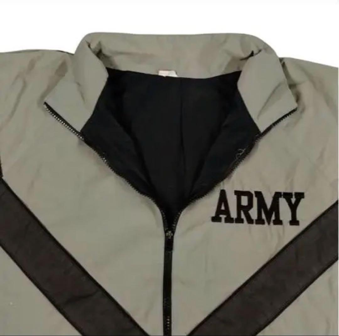ARMYロゴ ウィンドブレーカー グレー
