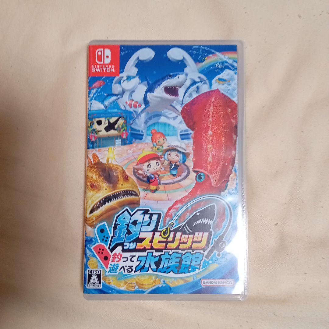 釣りスピリッツ 釣って遊べる水族館 サオコン同梱板　Switch