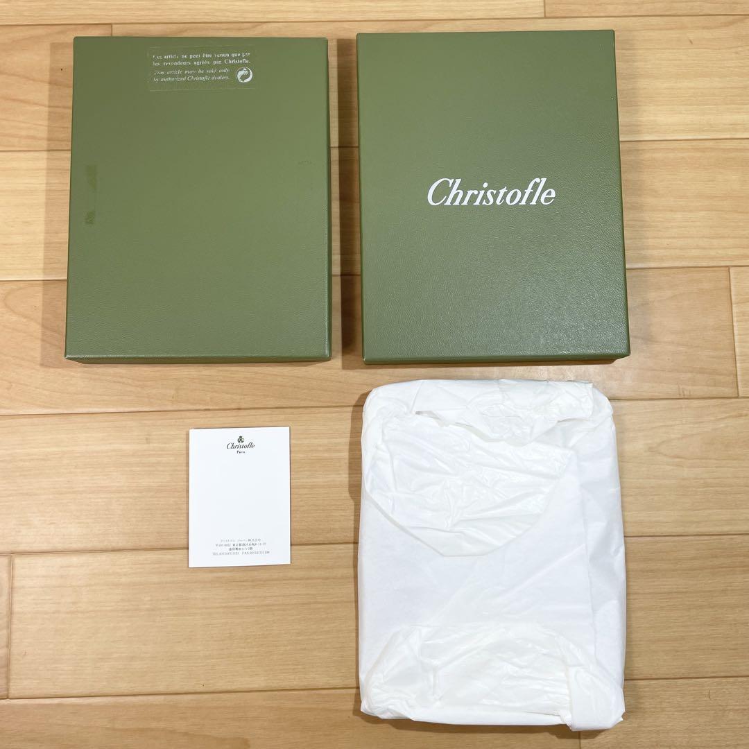 【美品】クリストフル　フォトフレーム　エジェア　13×17 シルバー 廃盤品