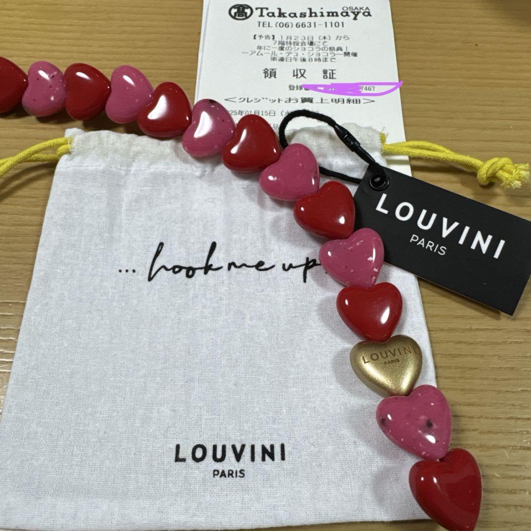LOUVINI ルヴィニパリ　ハンドストラップ　スマホストラップ