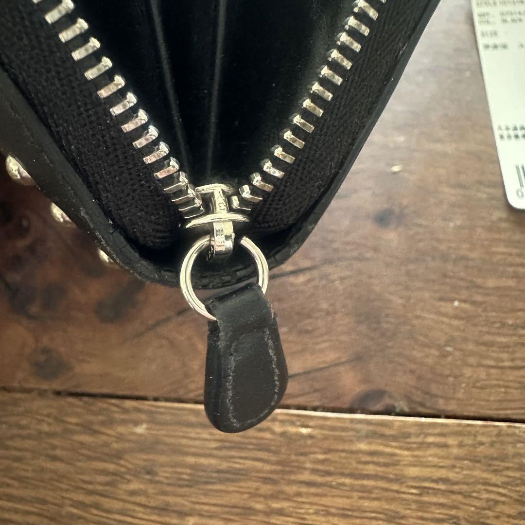 美品✨J&M DAVIDSON コインケース 財布 ブラック スタッズ