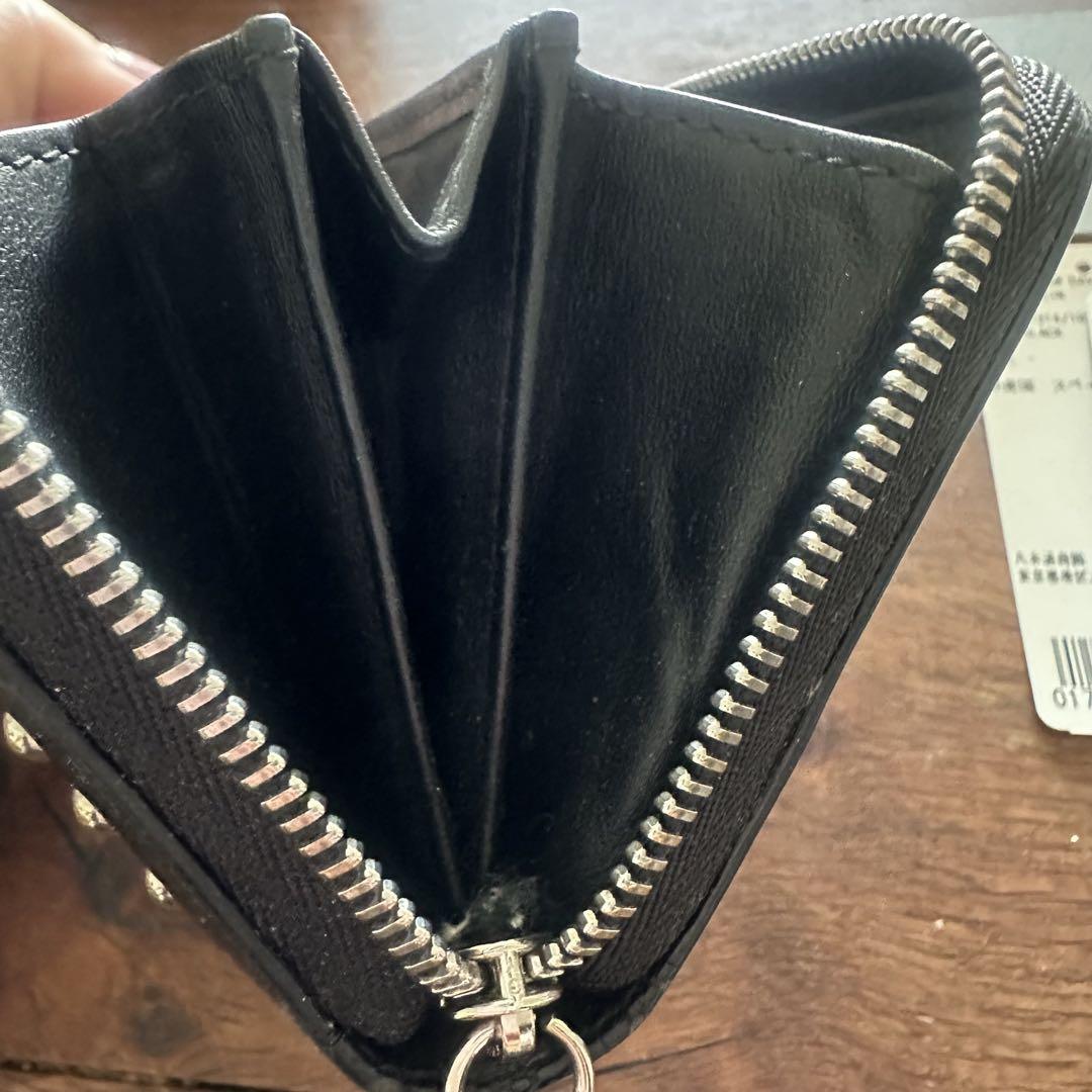 美品✨J&M DAVIDSON コインケース 財布 ブラック スタッズ