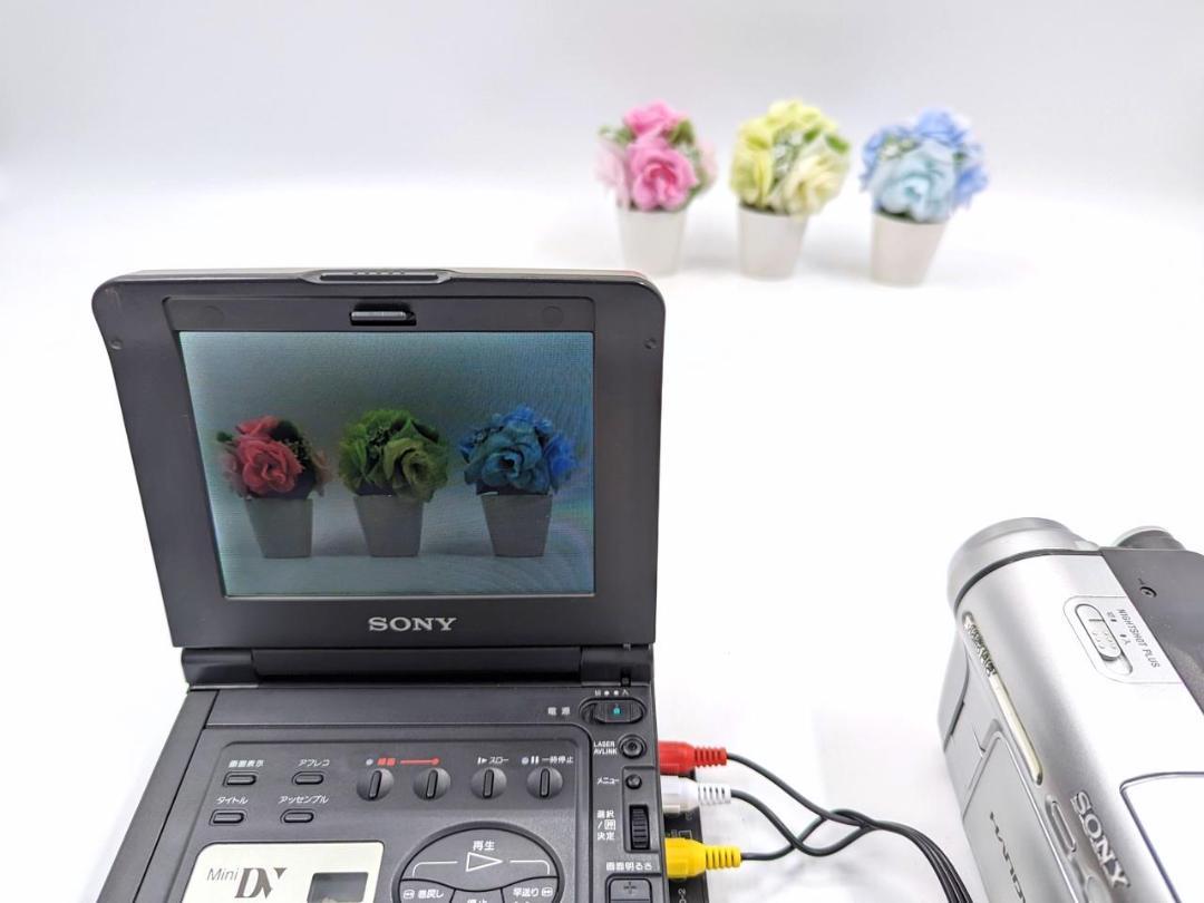 miniDVテープ対応 SONY ソニー ビデオウォークマン GV-D900 カメラ