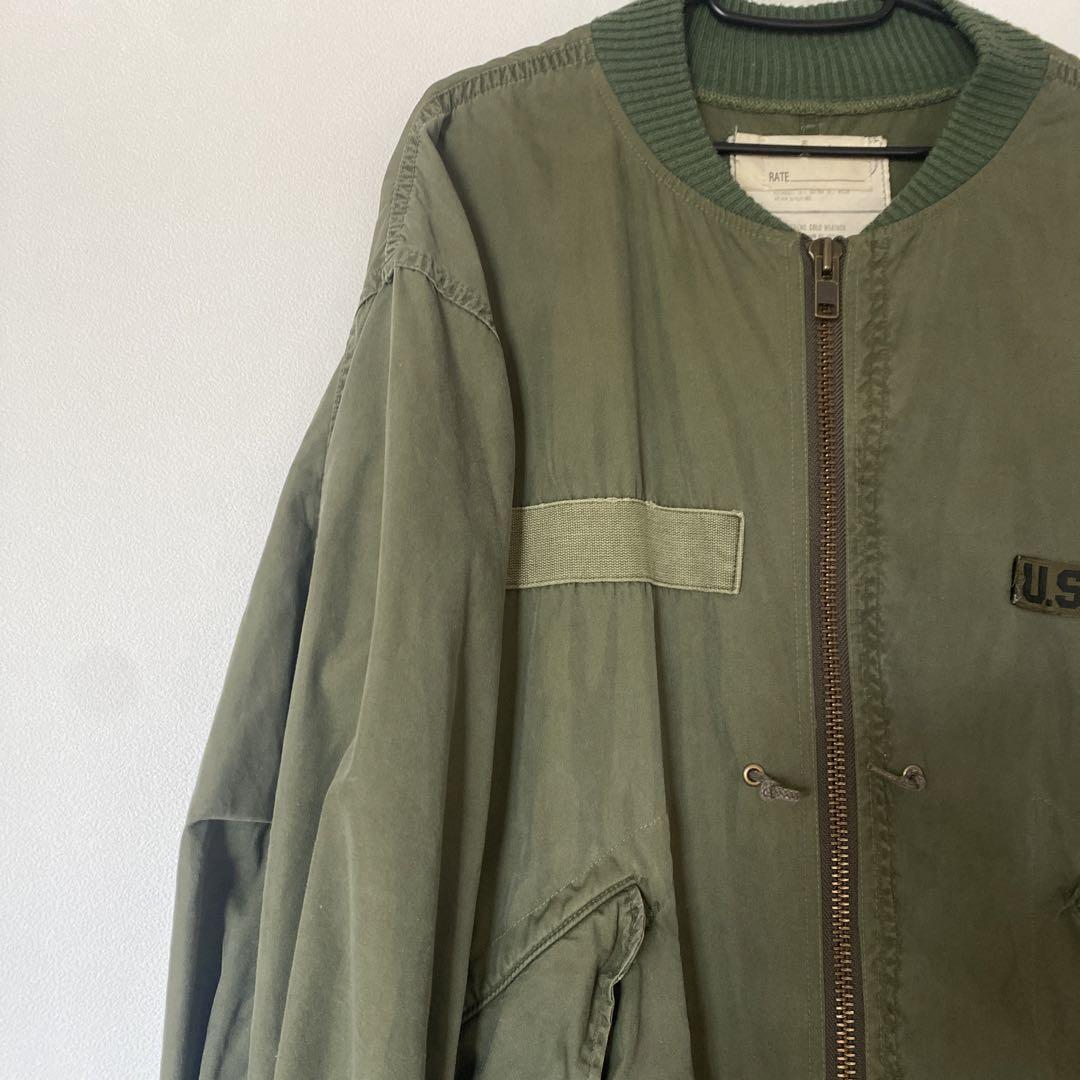 77サーカ　モッズコート　リメイク　MA1風