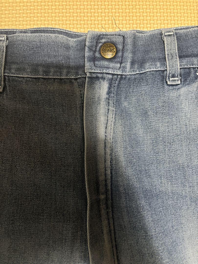 70's SEARS vintage デニムペインターパンツ