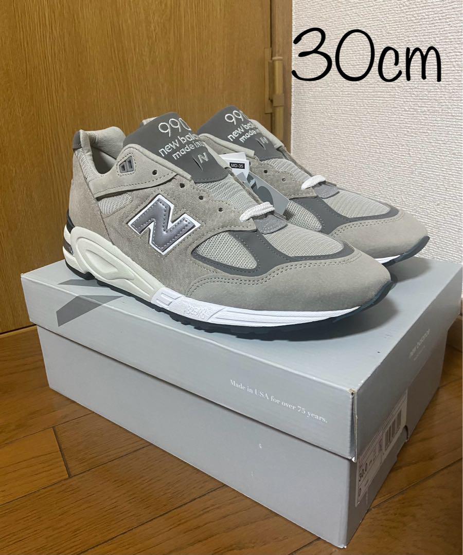 New Balance M990GY2 30cm  990V2 新品