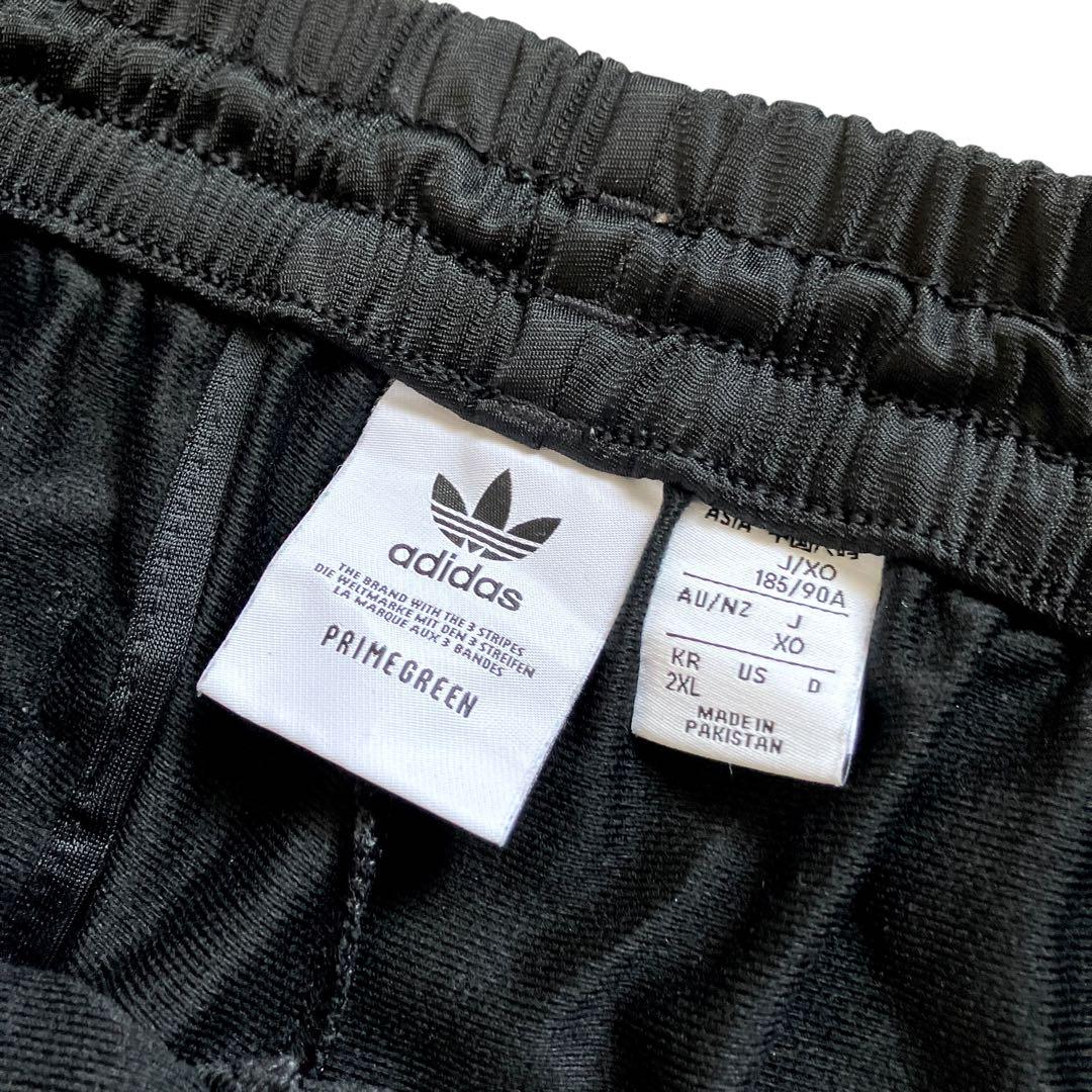 adidas originals XOサイズ ワイドトラックパンツ ブラック adidas originals XOサイズ ワイドトラックパンツ ブラック
