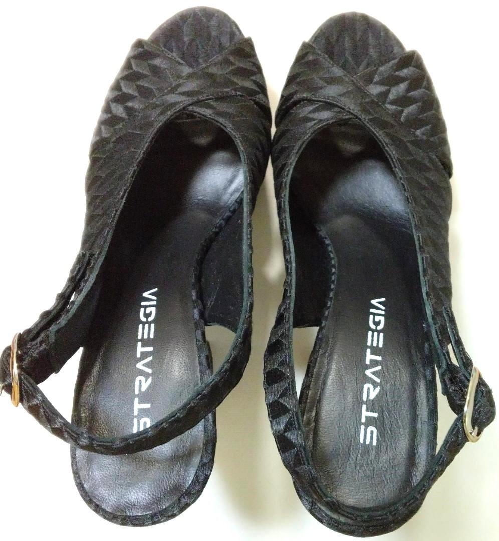 Strategia slingback platform sandals 38