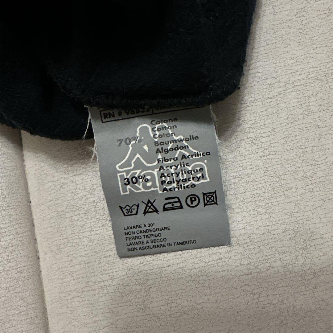 レア ユベントス Kappa JUVENTUS ハーフジップウェア スウェット