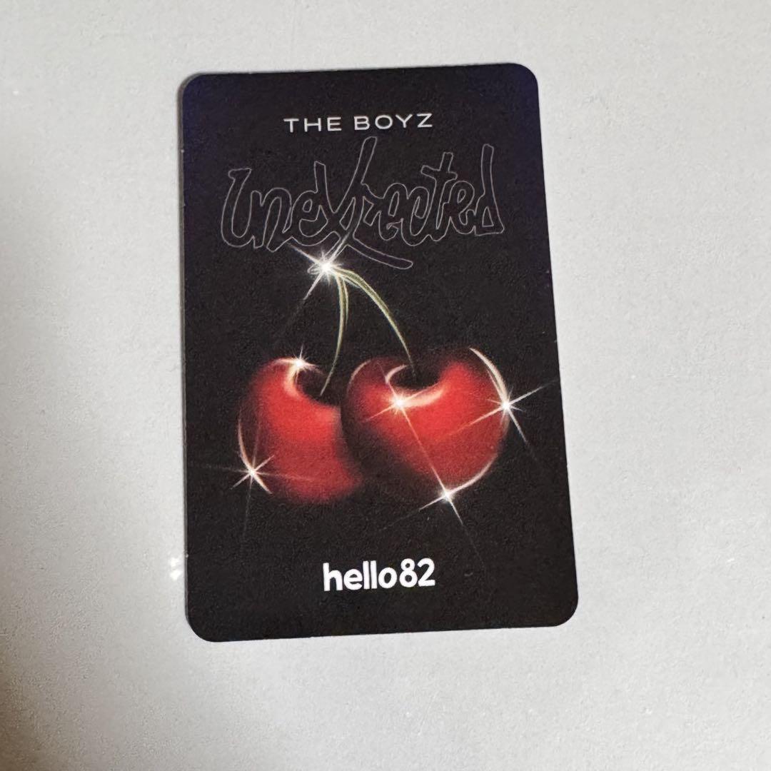 THE BOYZ ソヌ　トレカ