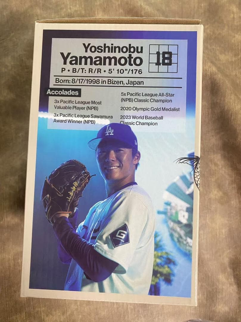 ドジャース山本由伸 ボブルヘッド 2024年6月13日配布