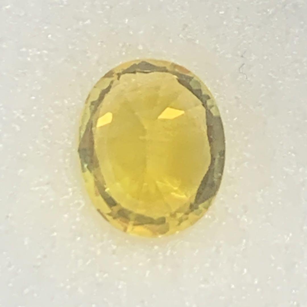 【お値下げ中】イエローサファイア 1.198ct ルース