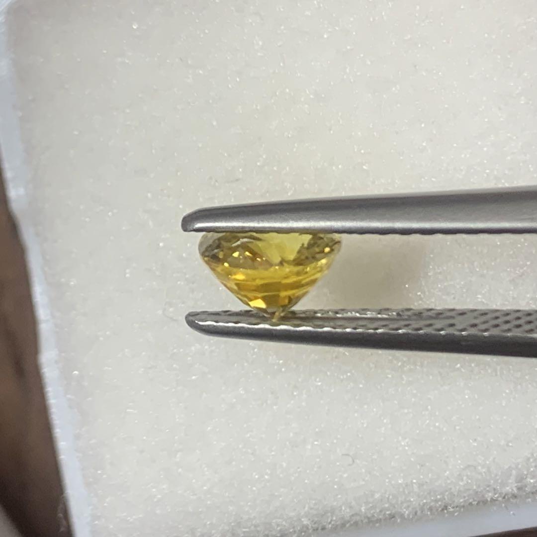 【お値下げ中】イエローサファイア 1.198ct ルース