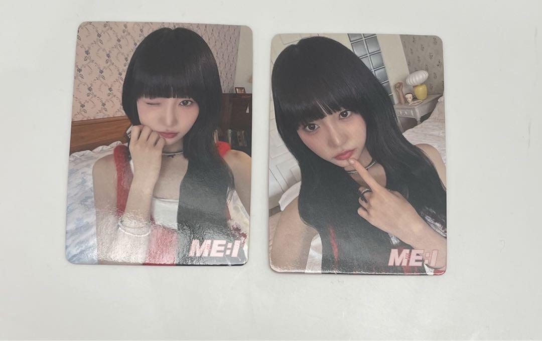 ME:I 会場限定 CD 購入 特典 セルカ トレカ飯田栞月