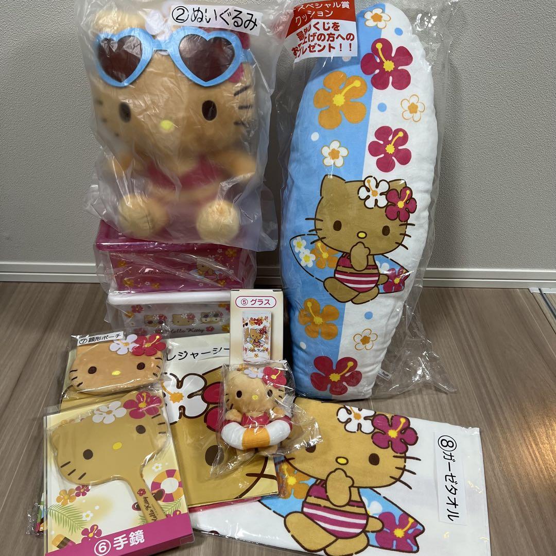 サンリオ当りくじ 日焼け ハローキティ当りくじ 9種まとめ売り ラストあり サンリオ - 新品未開 サンリオ ハローキティ 当りくじ 日焼け