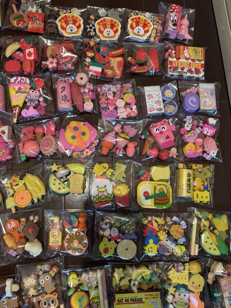 昭和レトロ 消しゴム 大量まとめ売り