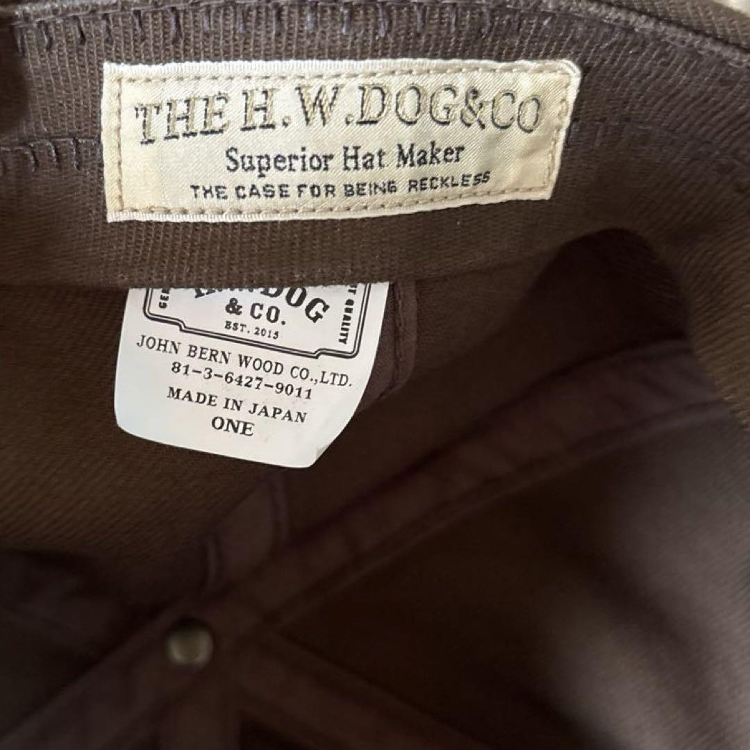THE H.W.DOG&CO. トラッカーキャップ