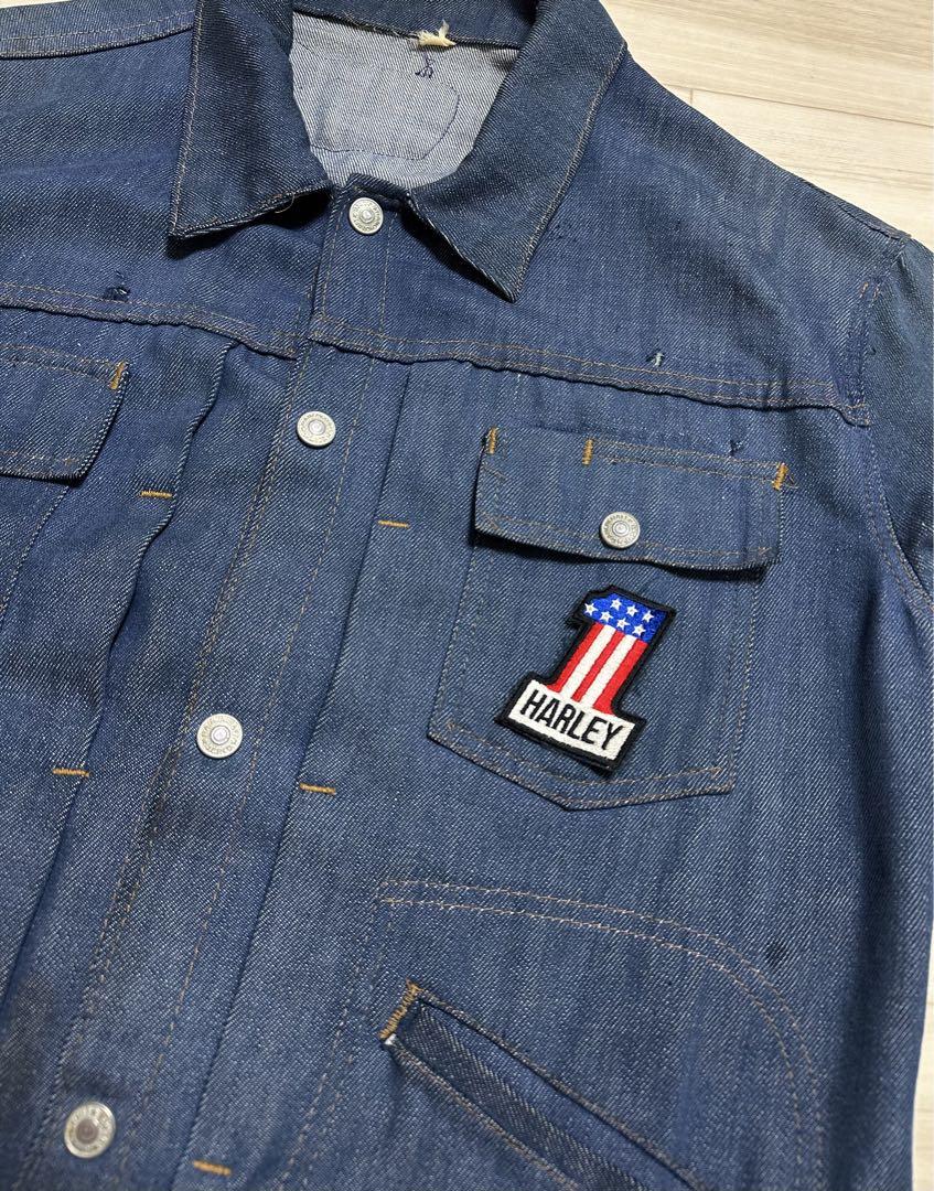 60s 70s JC Penny バットダイ デニムジャケット