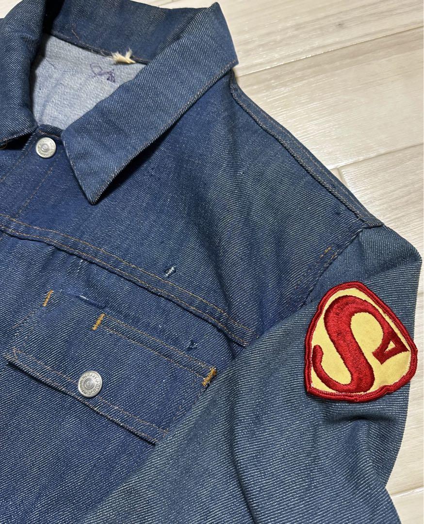 60s 70s JC Penny バットダイ デニムジャケット