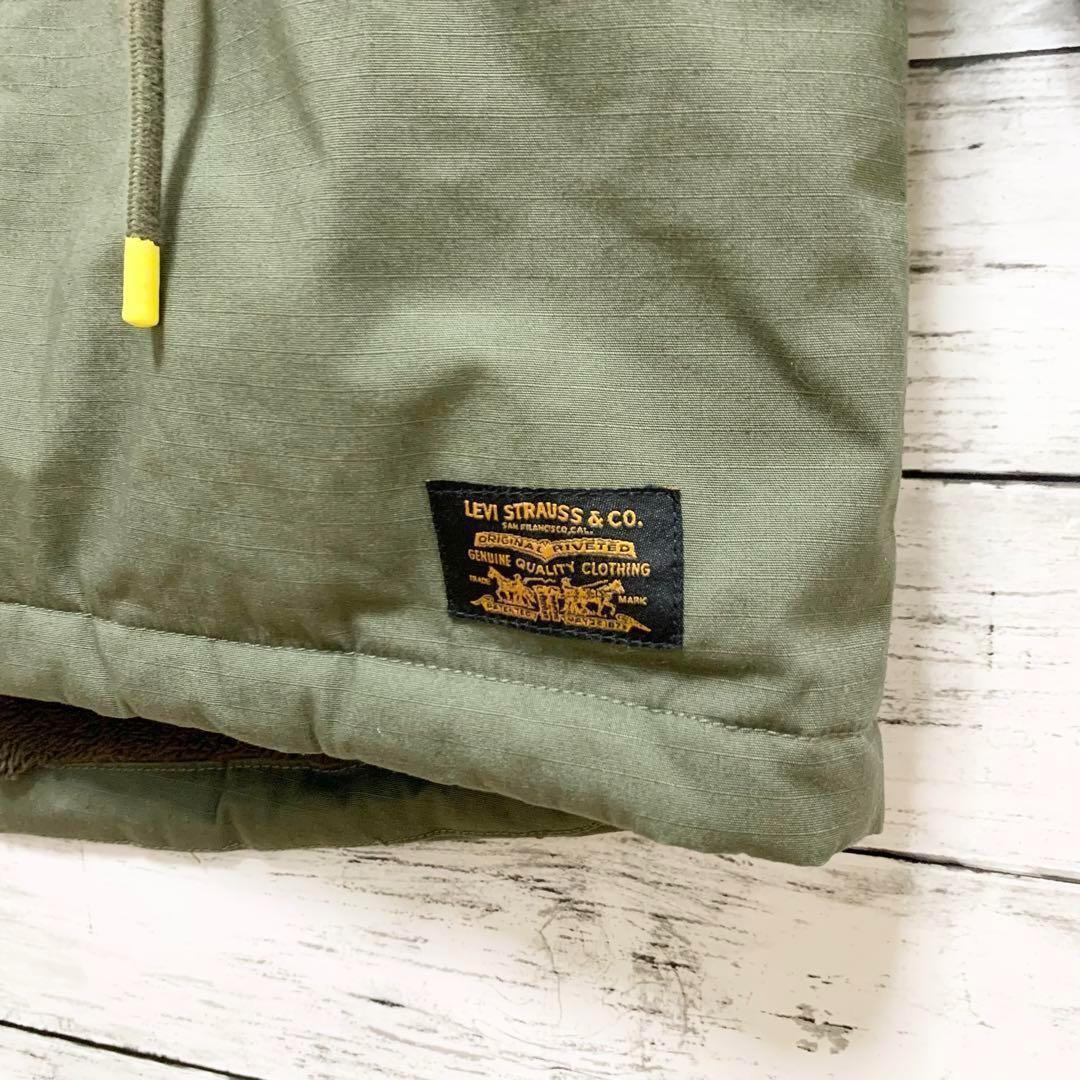 リーバイス　モッズコート　スケートボーディング　ボア　厚手　フード　【S】 人気 商品 通販メンズ - リーバイス モッズコート スケート