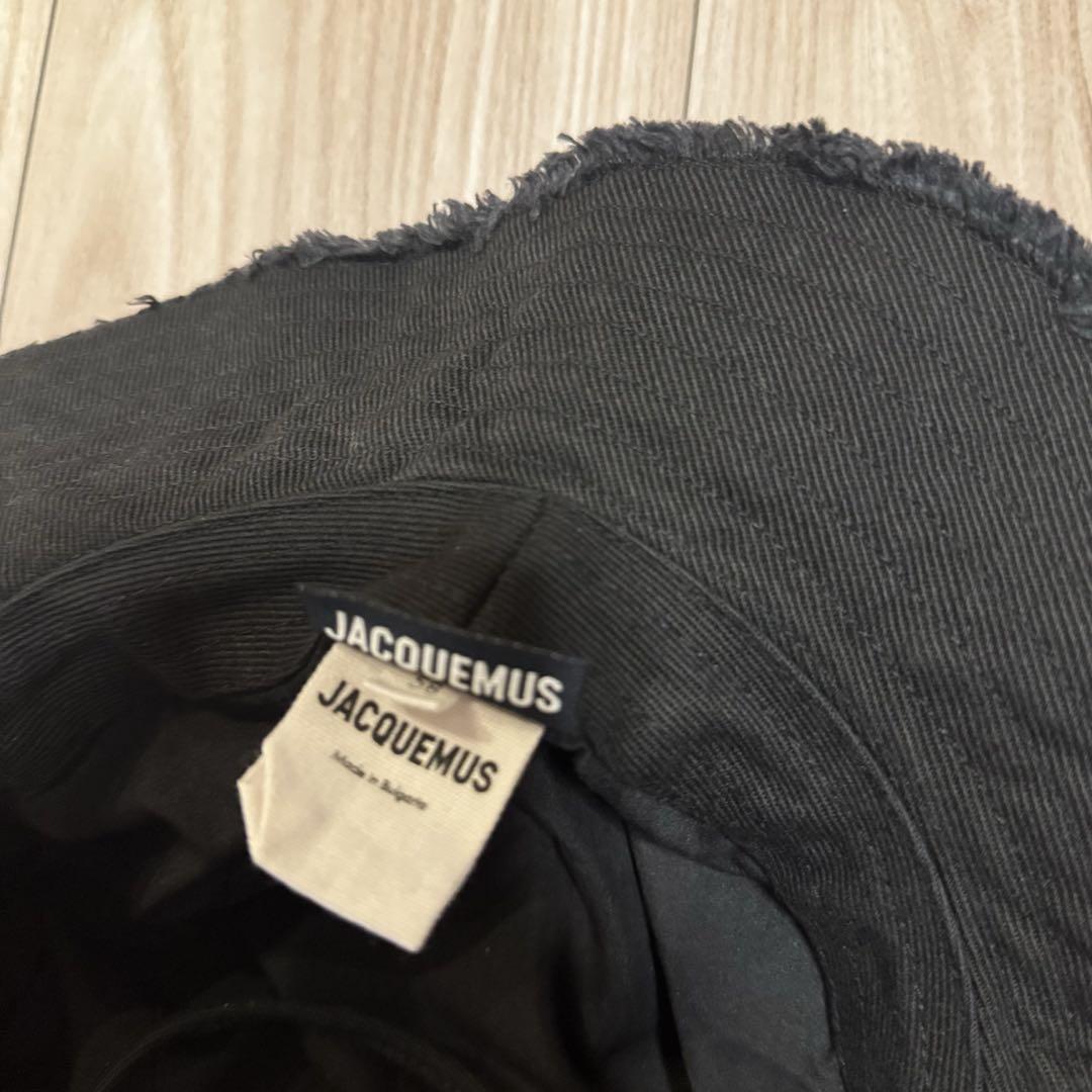 Jacquemus ル・ボブアーティチョークバケットハットブラック