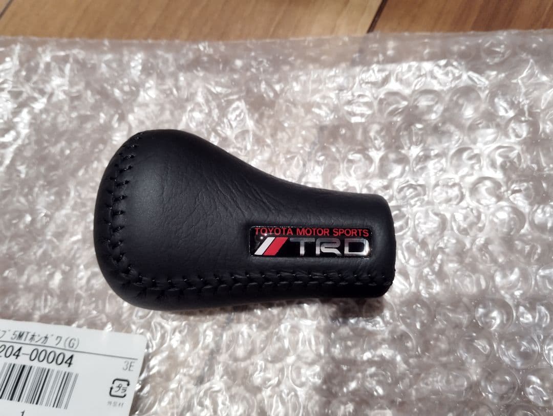 新品未使用 TRDシフトノブ 5MT | TRD 本革巻シフトノブ 5速MT用 MS204-00004 | シフトノブ