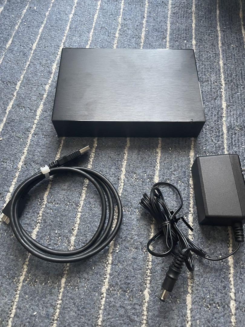 BUFFALO 外付けHDD HD-LE2U3-BB