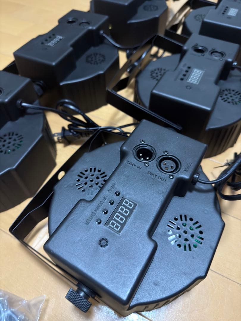 U`King ステージライト 36個LED ×6動作確認済み U`King ステージライト 36個LED ×6動作確認済み