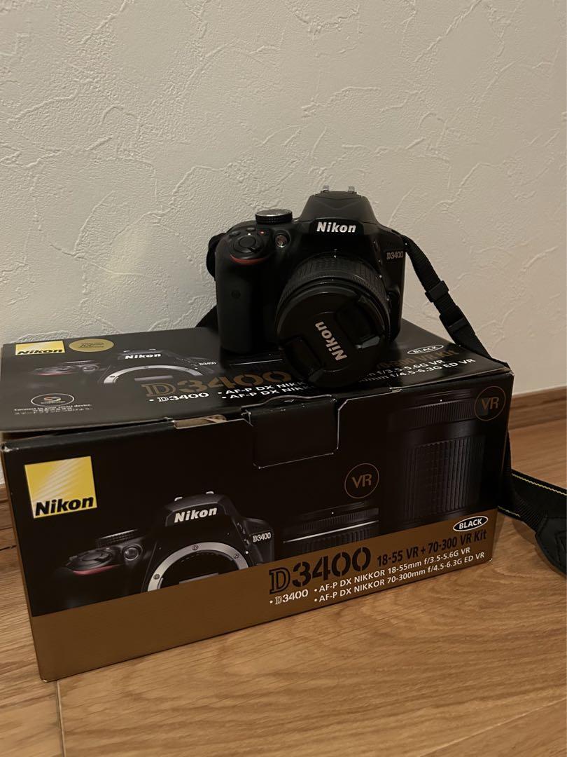 Nikon D3400 一眼レフ　カメラ