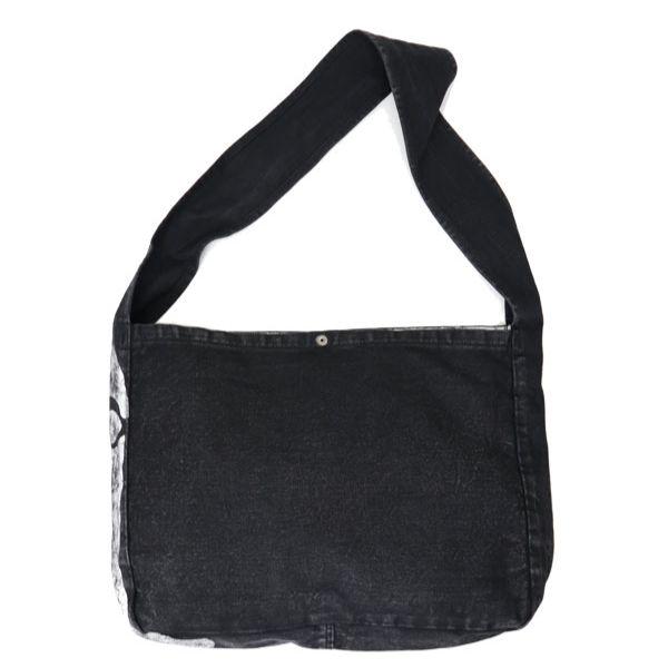 KAPITAL 14ozブラックデニム BOOK BAG BONE