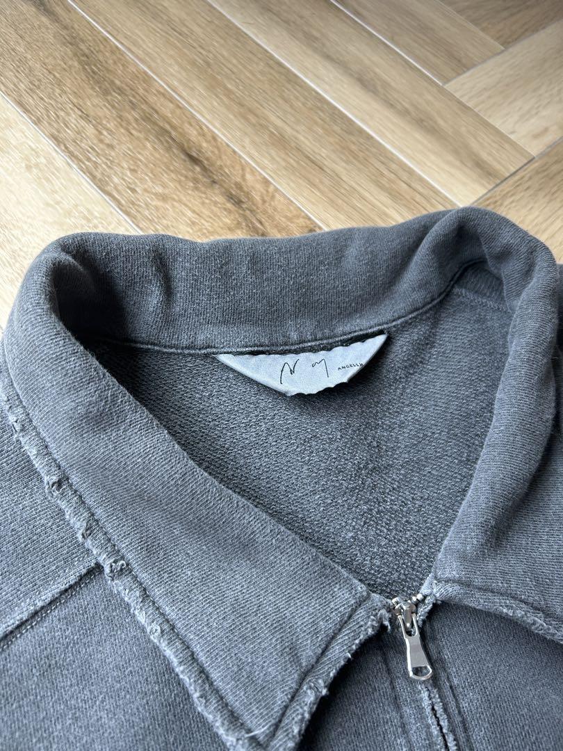 24aw 試着のみ ANCELLMアンセルム ハーフジップスウェット ブラック3 24aw 試着のみ ANCELLMアンセルム ハーフジップスウェット ブラック3