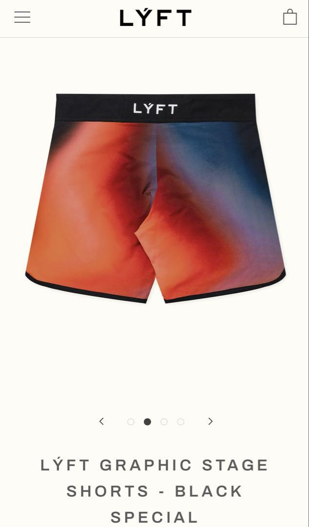 LYFT GRAPHIC STAGE SHORTS - black M