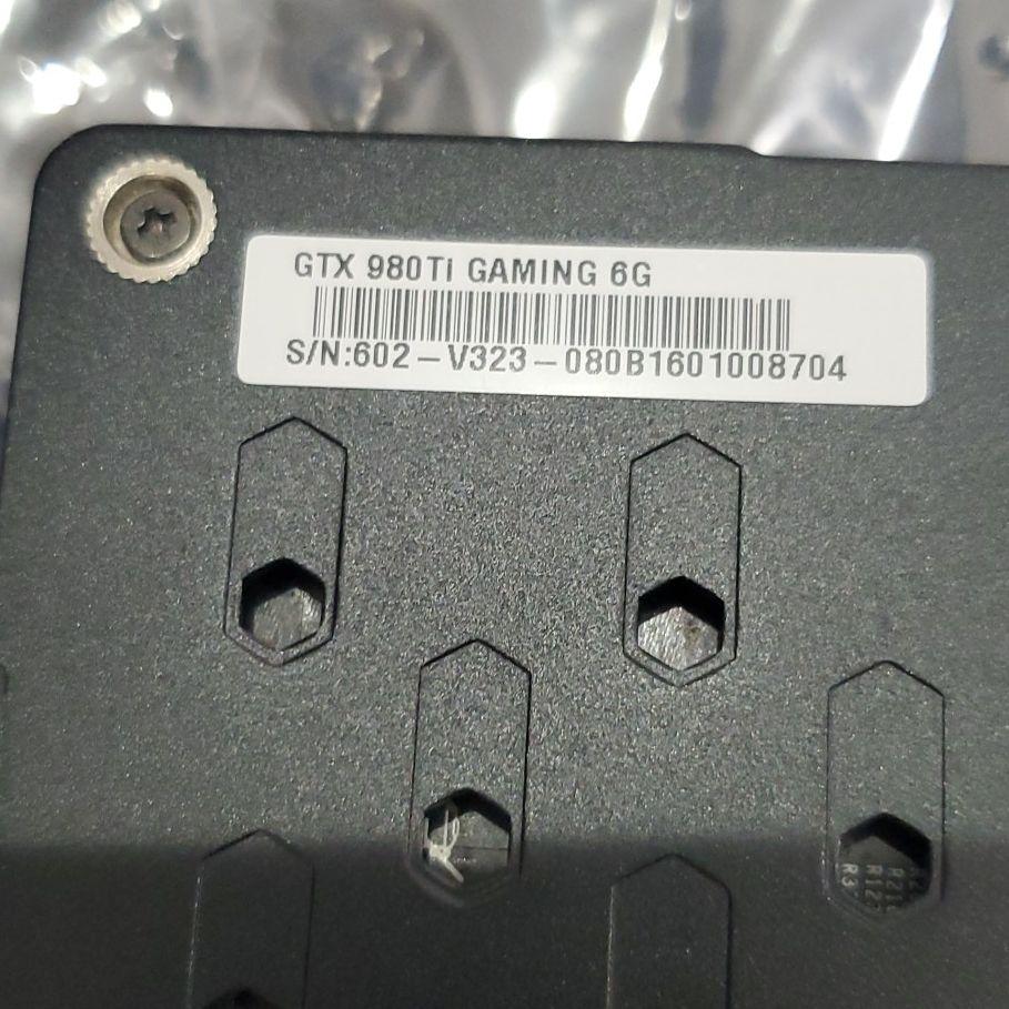 豊富な爆買い GEFORCE GTX 980ti 中古品 HVA2B-m80281773346 好評NEW