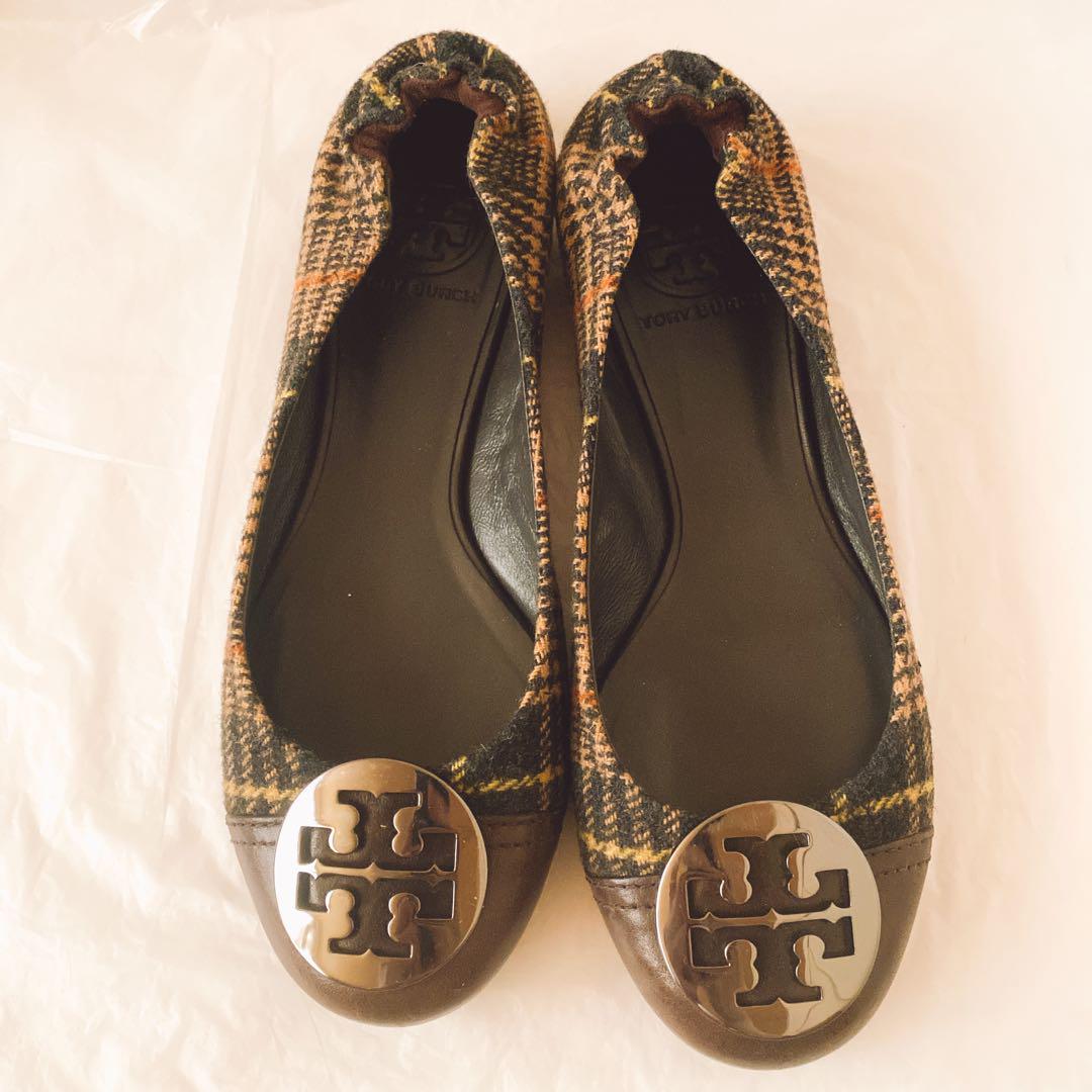 TORY BURCH 24cmバレエシューズ フラットシューズ トリーバーチ