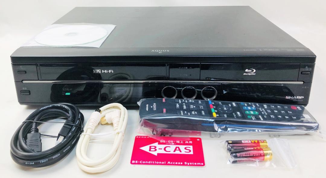 シャープ 250GB 1チューナー ブルーレイレコーダー AQUOS BD-HDV22